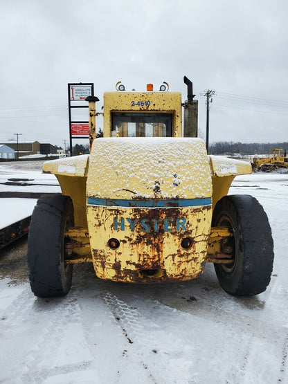 46,000 lb Capacity Hyster Forklift - Model H460B - For Sale  20+ Ton