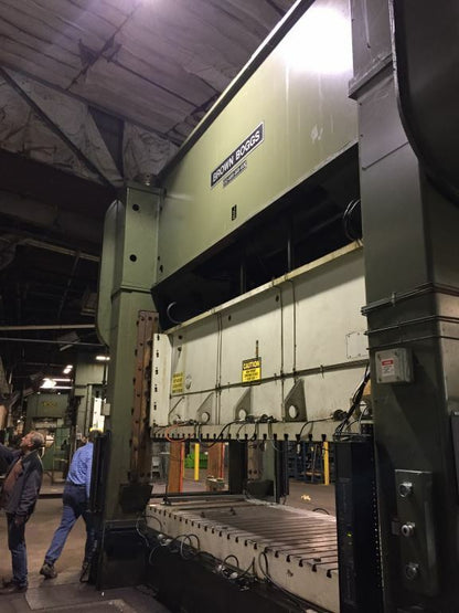600 Ton Press For Sale Brown and Boggs Straight Side Press