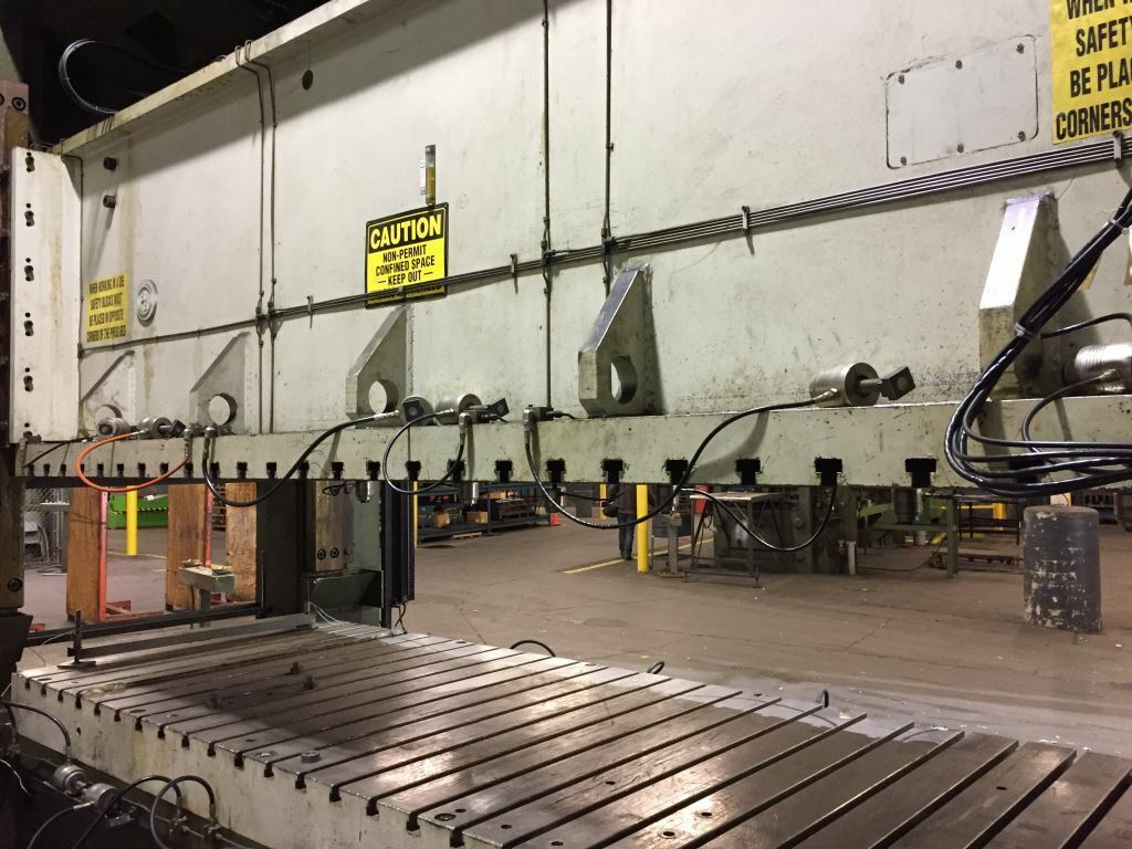 600 Ton Press For Sale Brown and Boggs Straight Side Press