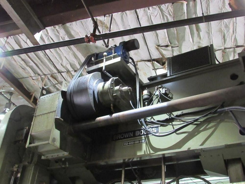 600 Ton Press For Sale Brown and Boggs Straight Side Press