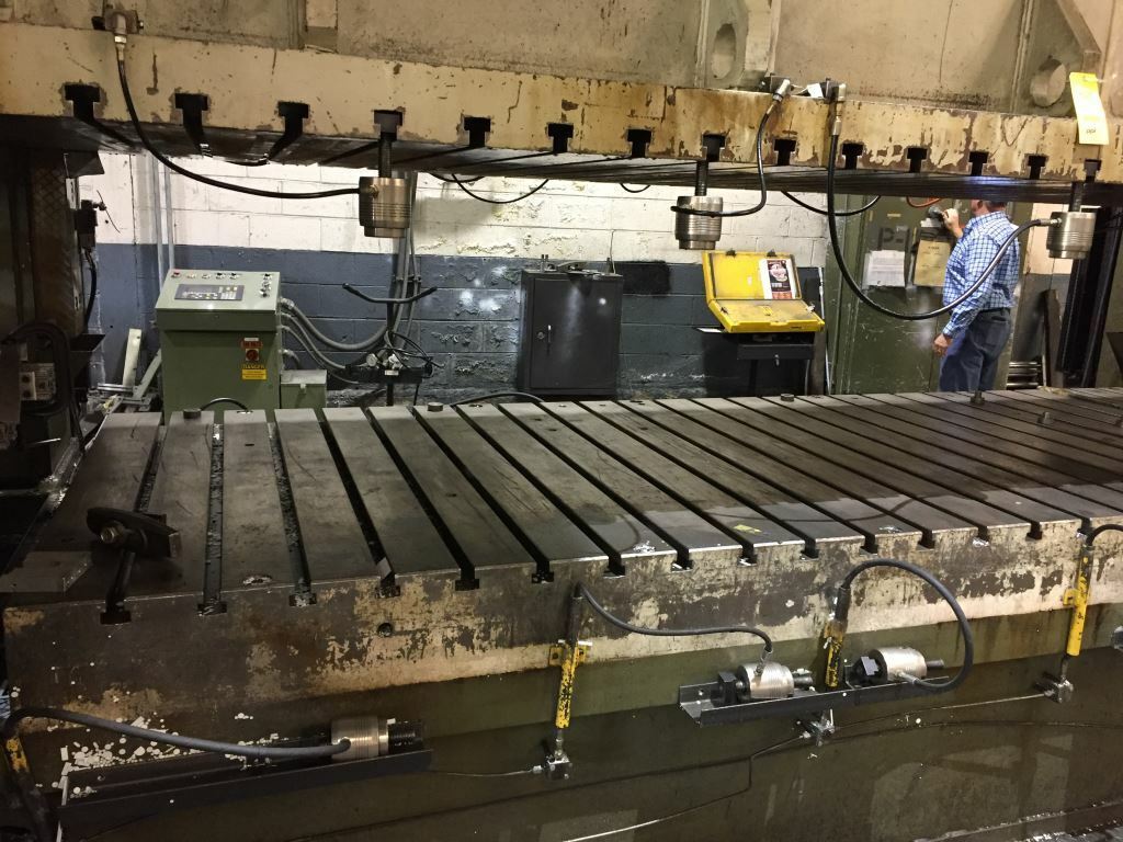 600 Ton Press For Sale Brown and Boggs Straight Side Press