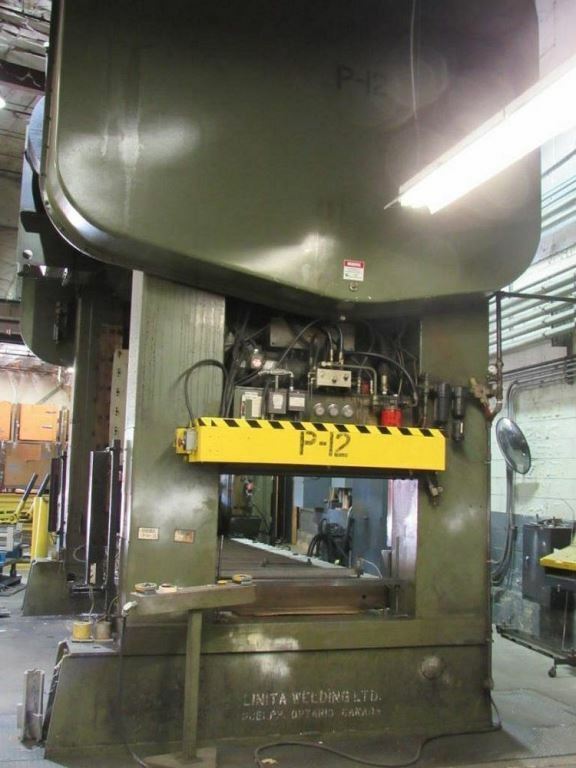 600 Ton Press For Sale Brown and Boggs Straight Side Press