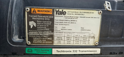 12,500 lb Yale Forklift For Sale