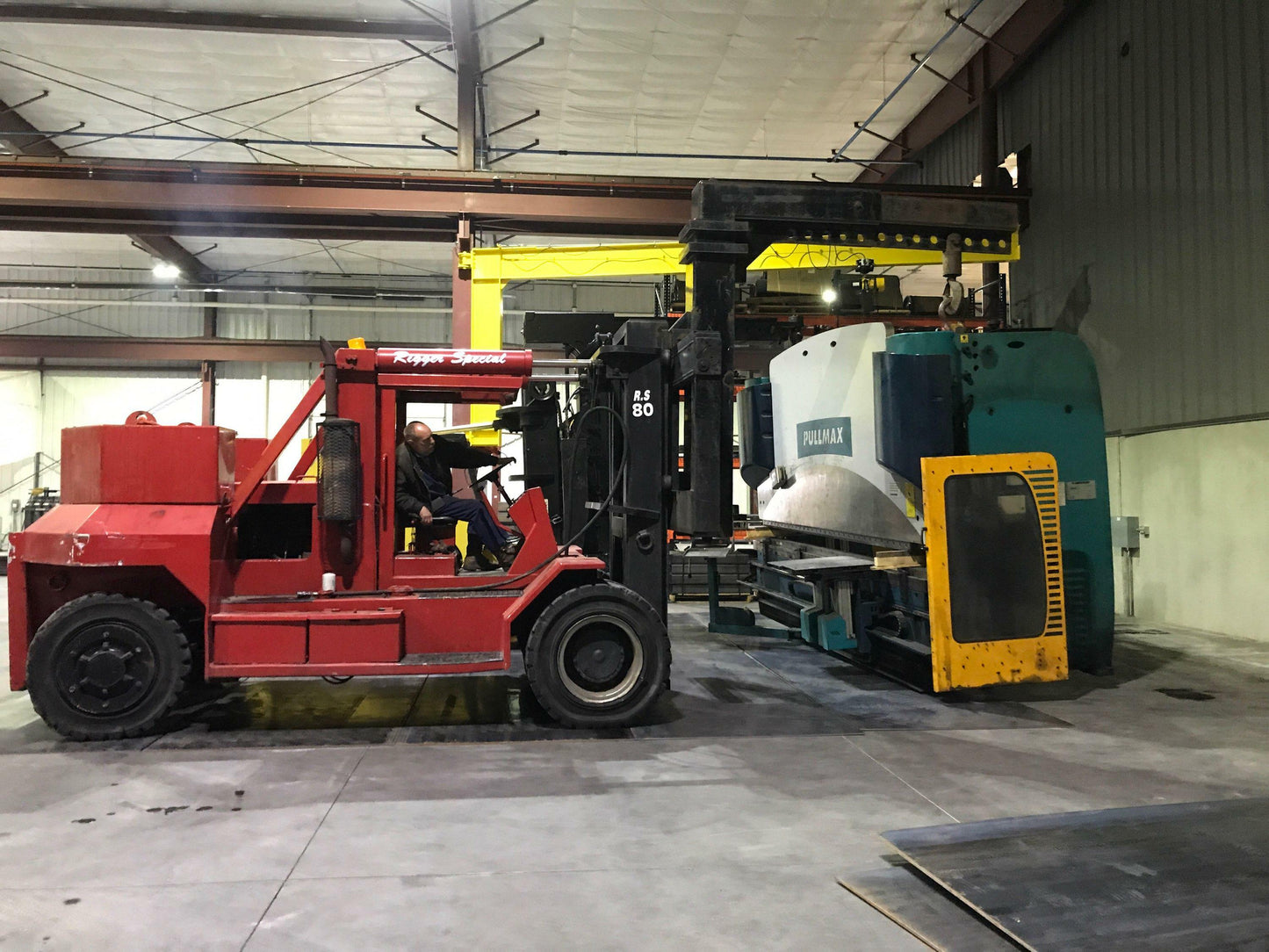 80,000 lbs Bristol Forklift - Model RS80 - For Sale