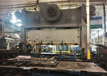 800 Ton Capacity Verson Straight Side Press For Sale
