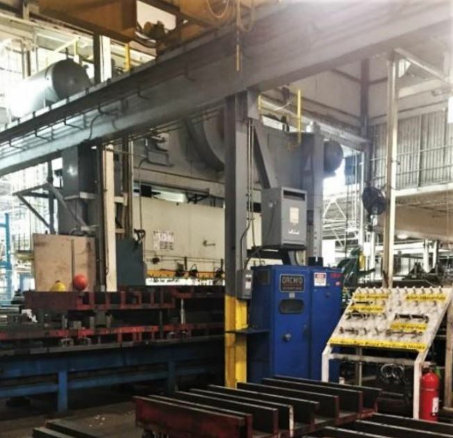 800 Ton Capacity Verson Straight Side Press For Sale