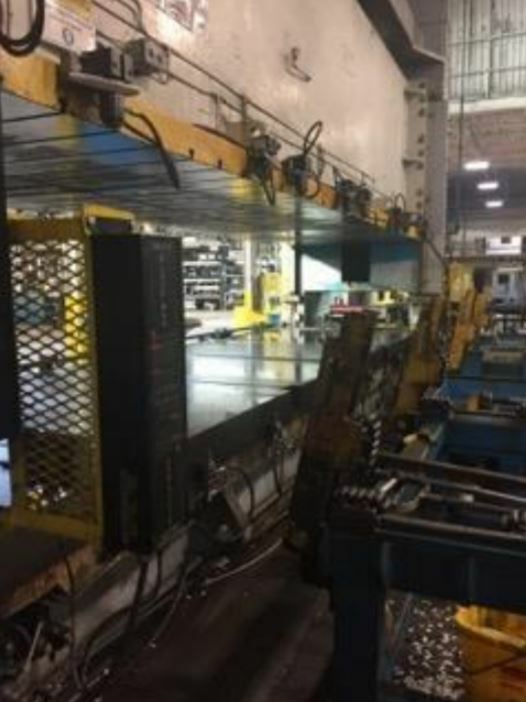 800 Ton Capacity Verson Straight Side Press For Sale