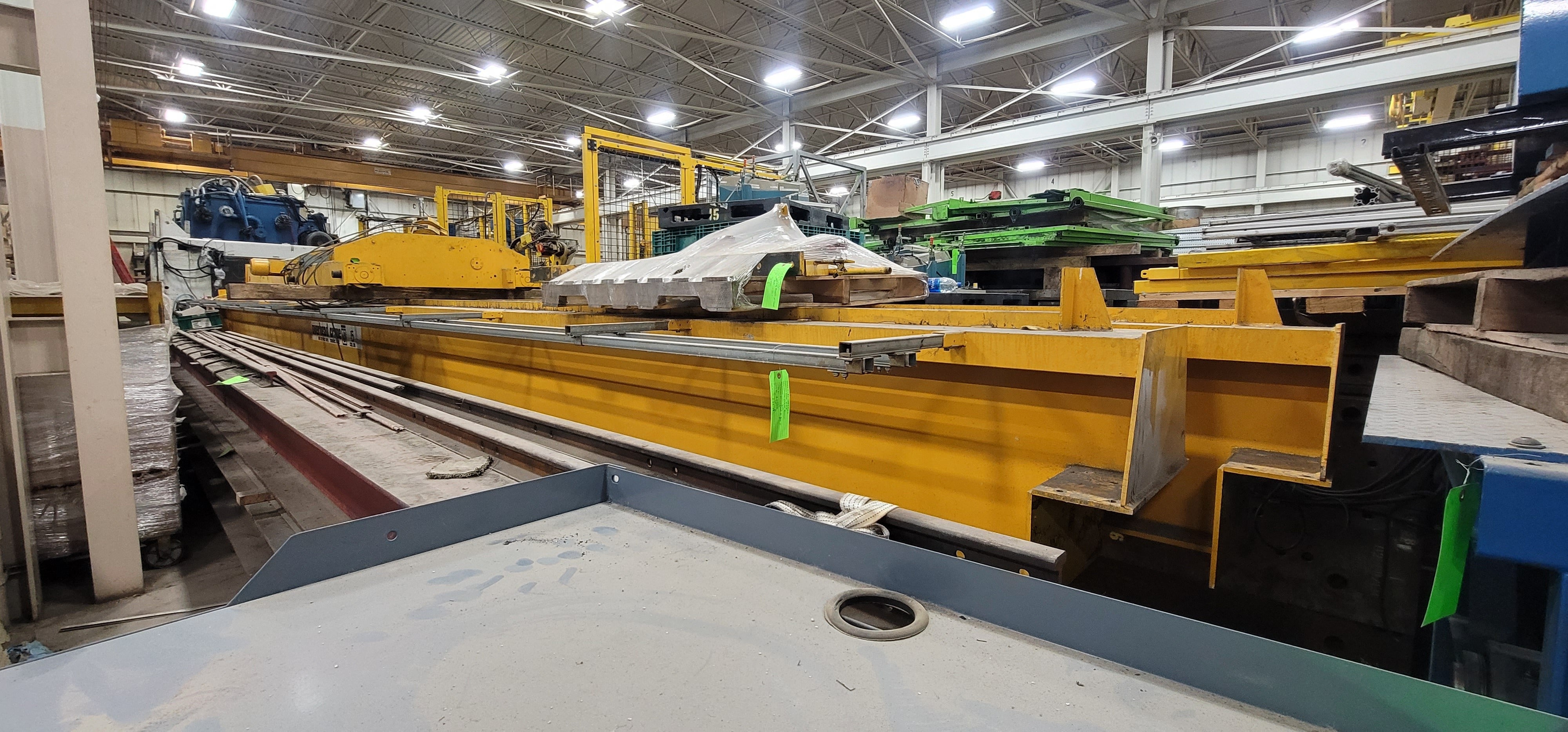 15 Ton Crane and Service Corp Top-Running Overhead Bridge Crane For Sa ...