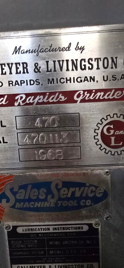 Grand Rapids Surface Grinder For Sale