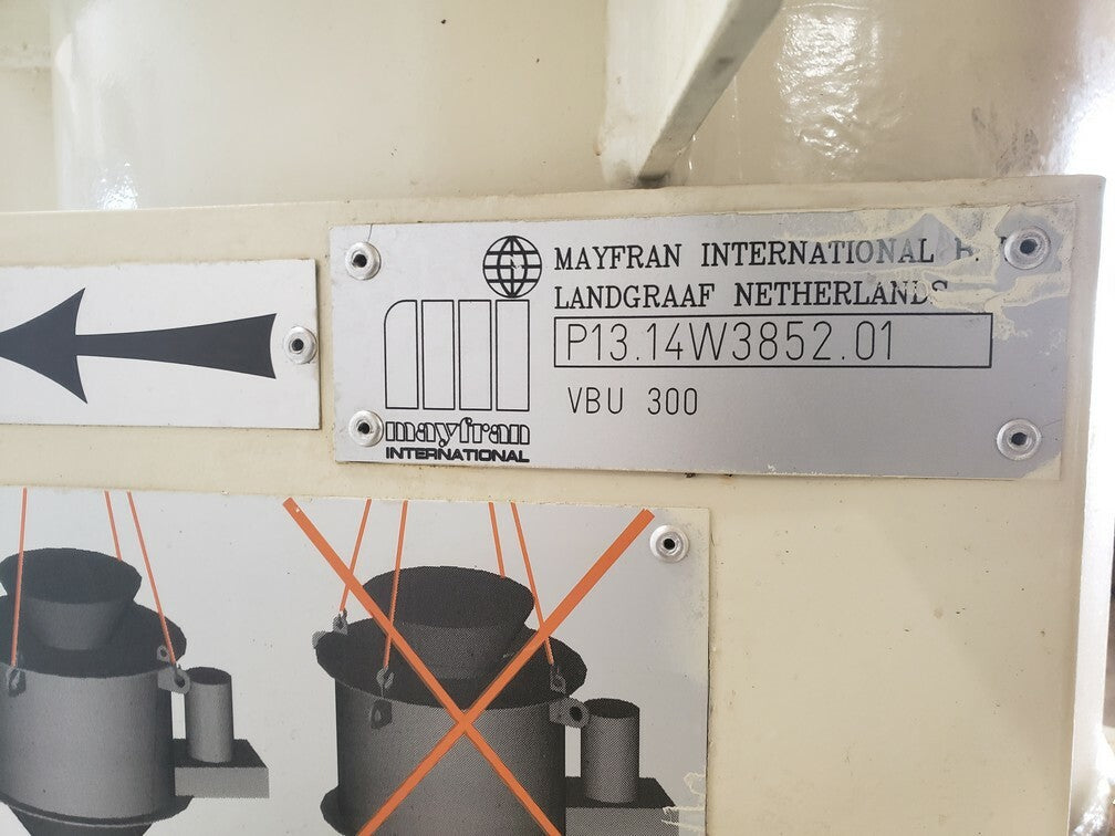 Mayfran 300 VBU Series Chip Wringer / Centrifuge For Sale