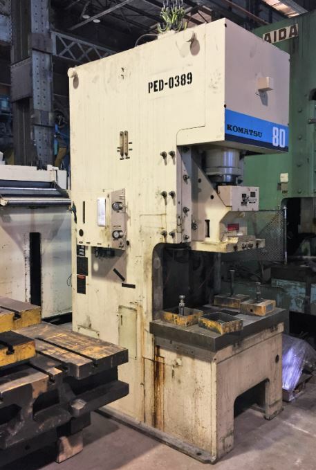 80 Ton Komatsu OBS Press For Sale