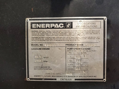 Enerpac 8,000 Series Gasoline Pumps For Sale (2 Available)