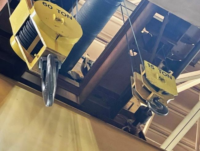Whiting 60/15 Ton Overhead Bridge Crane For Sale