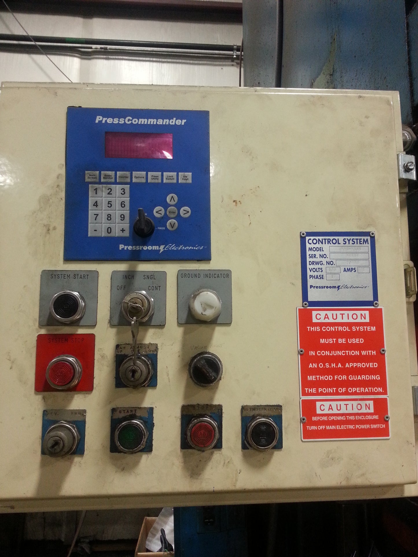 250 Ton Bliss C-250 O.B.I. Press For Sale