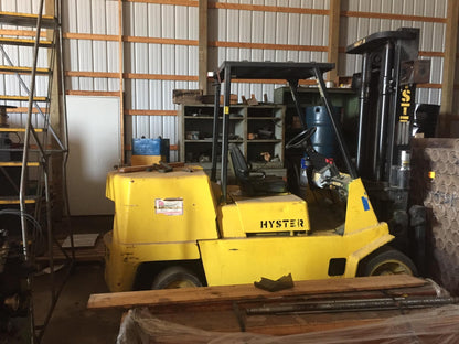 12,000 lb Hyster Solid Tire Forklift For Sale