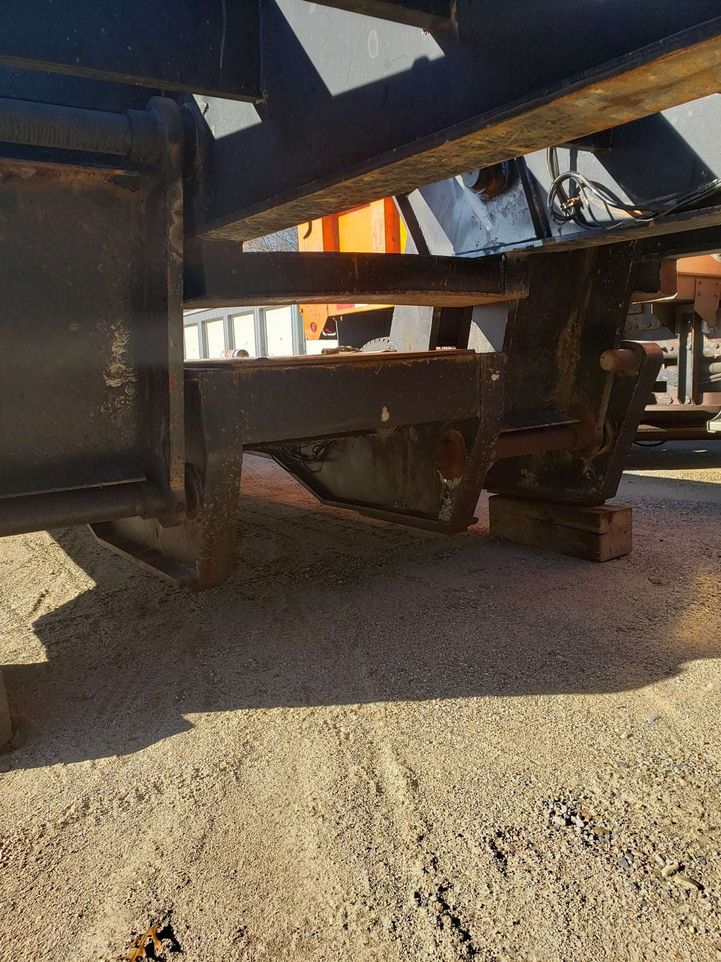 2001 5 Axle Boaz Folding Neck Low Boy Trailer For Sale