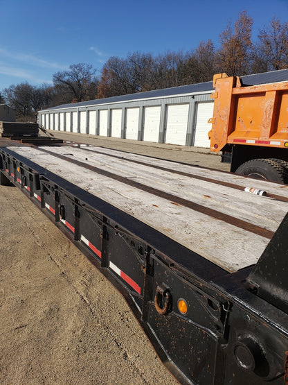 2001 5 Axle Boaz Folding Neck Low Boy Trailer For Sale