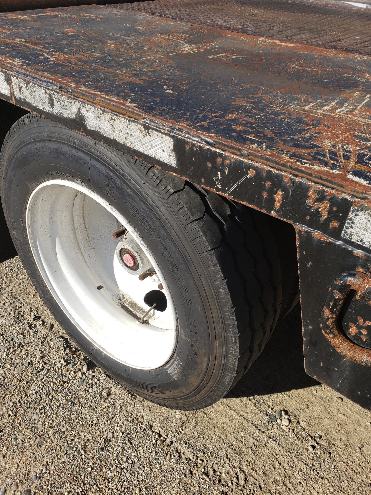 2001 5 Axle Boaz Folding Neck Low Boy Trailer For Sale