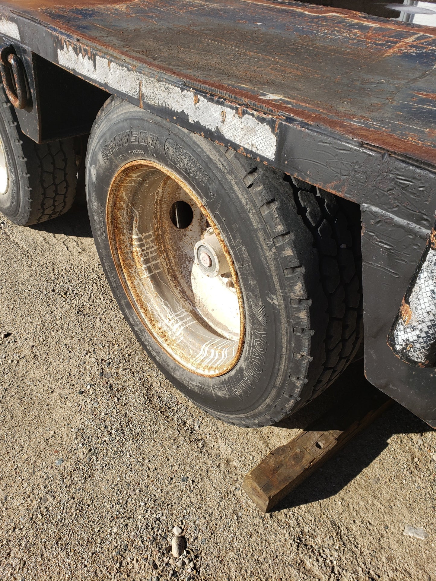 2001 5 Axle Boaz Folding Neck Low Boy Trailer For Sale