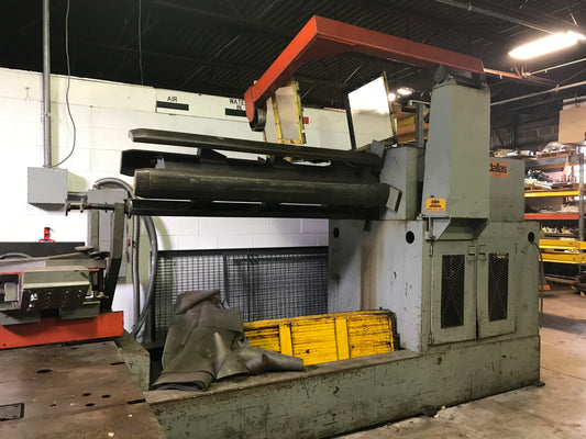 30,000 lbs Dallas Coil Reel With Coil Car and Hold Down Arm For Sale