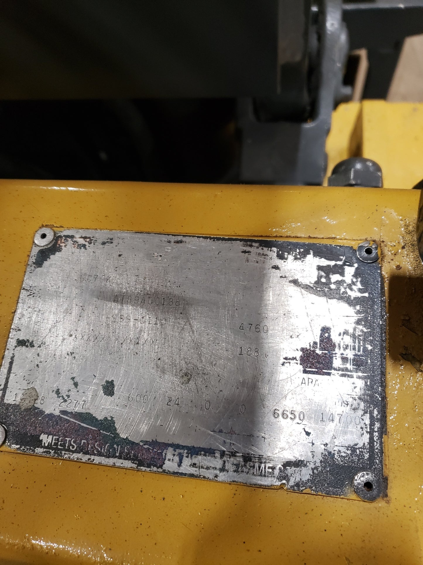 15,500 lb Cat Solid Tire Forklift For Sale