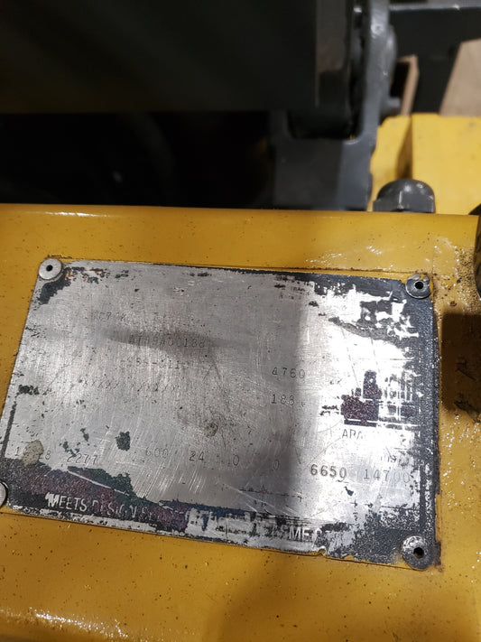 15,500 lb Cat Solid Tire Forklift For Sale