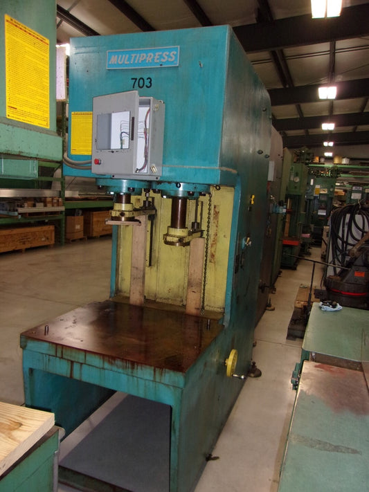 25 Ton Multipress Hydraulic C-Frame Press For Sale