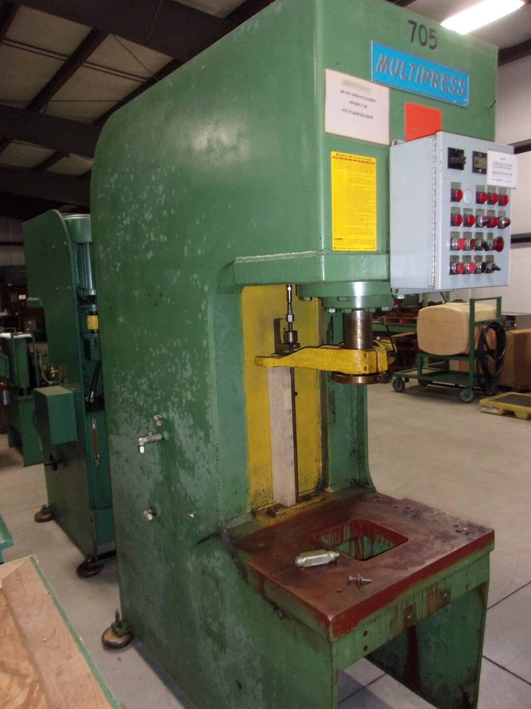 35 Ton Multipress Hydraulic C-Frame Press For Sale