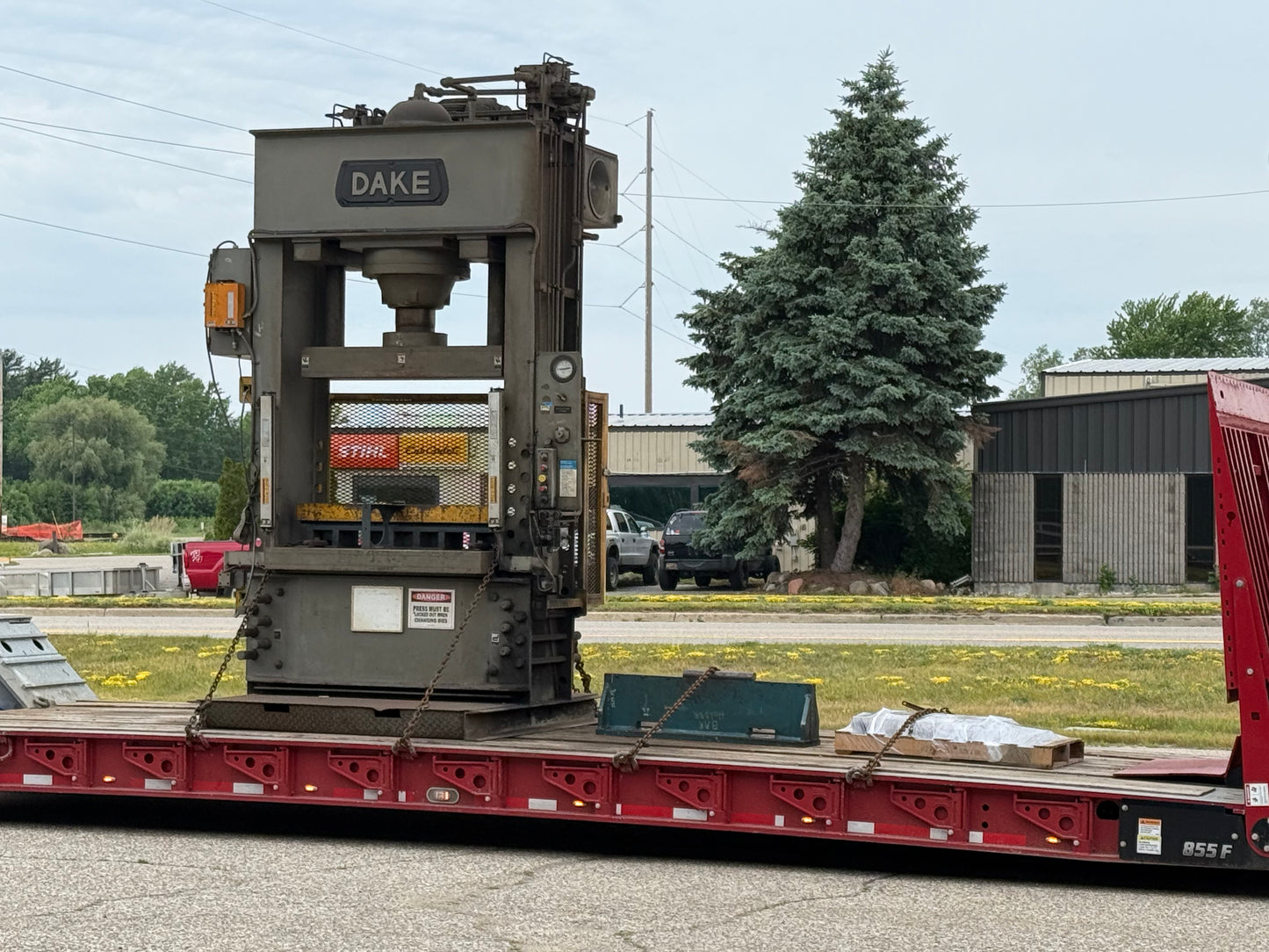 300 Ton Dake Hydraulic Press For Sale