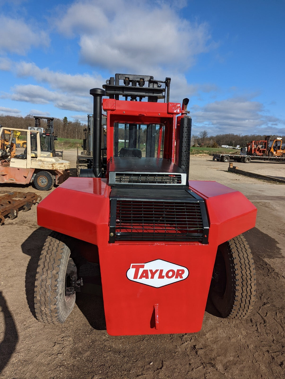 25,000 lb Taylor Air Tire Forklift For Sale
