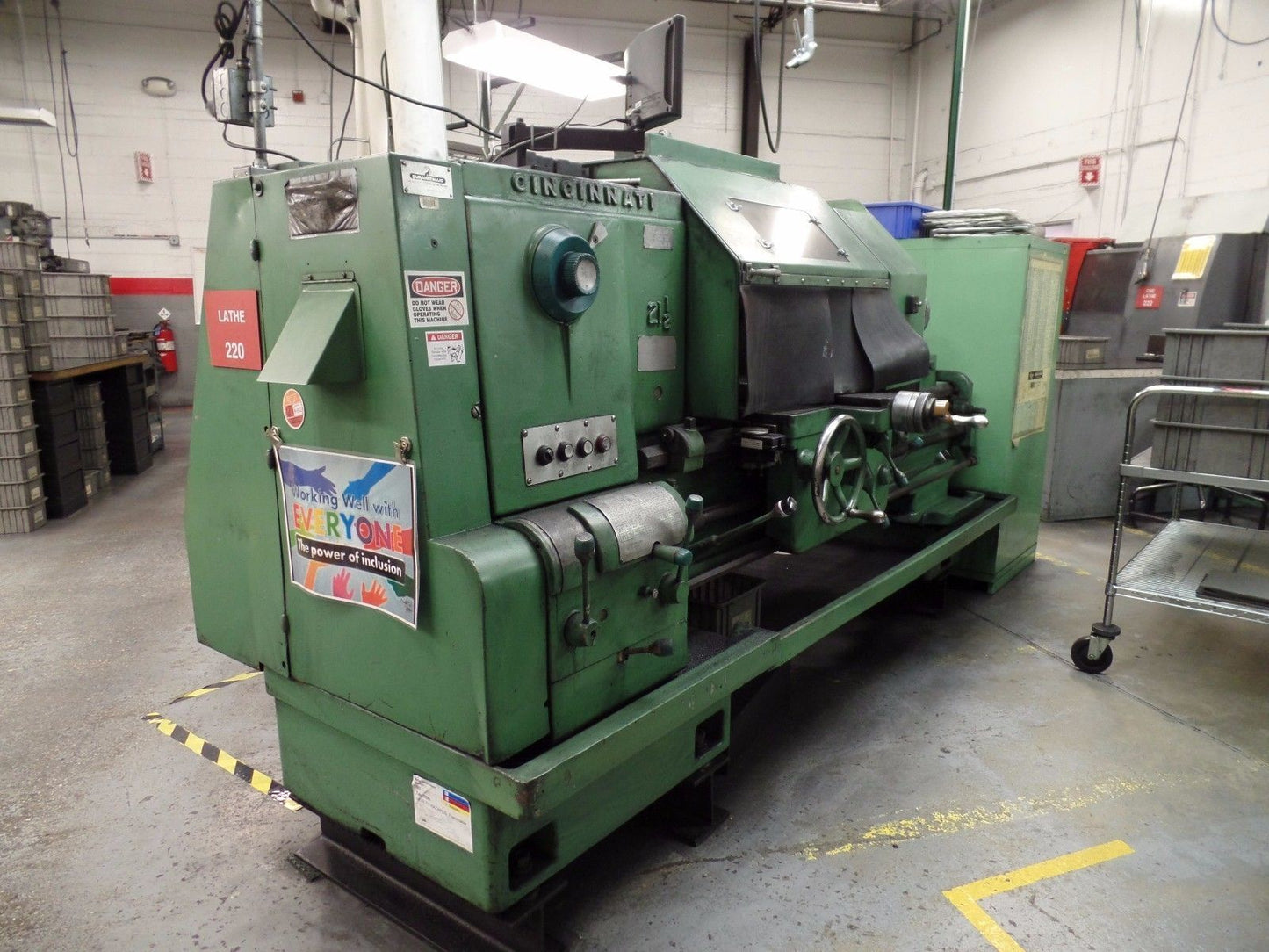 Cincinnati Engine Lathe For Sale