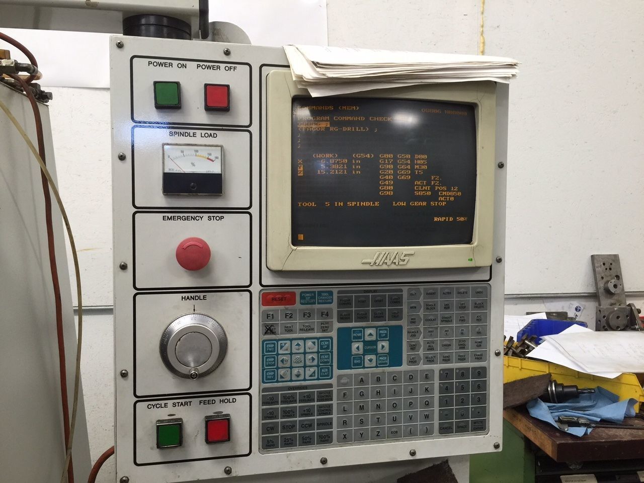 Haas VF-2 Vertical CNC Mill Machining Center For Sale