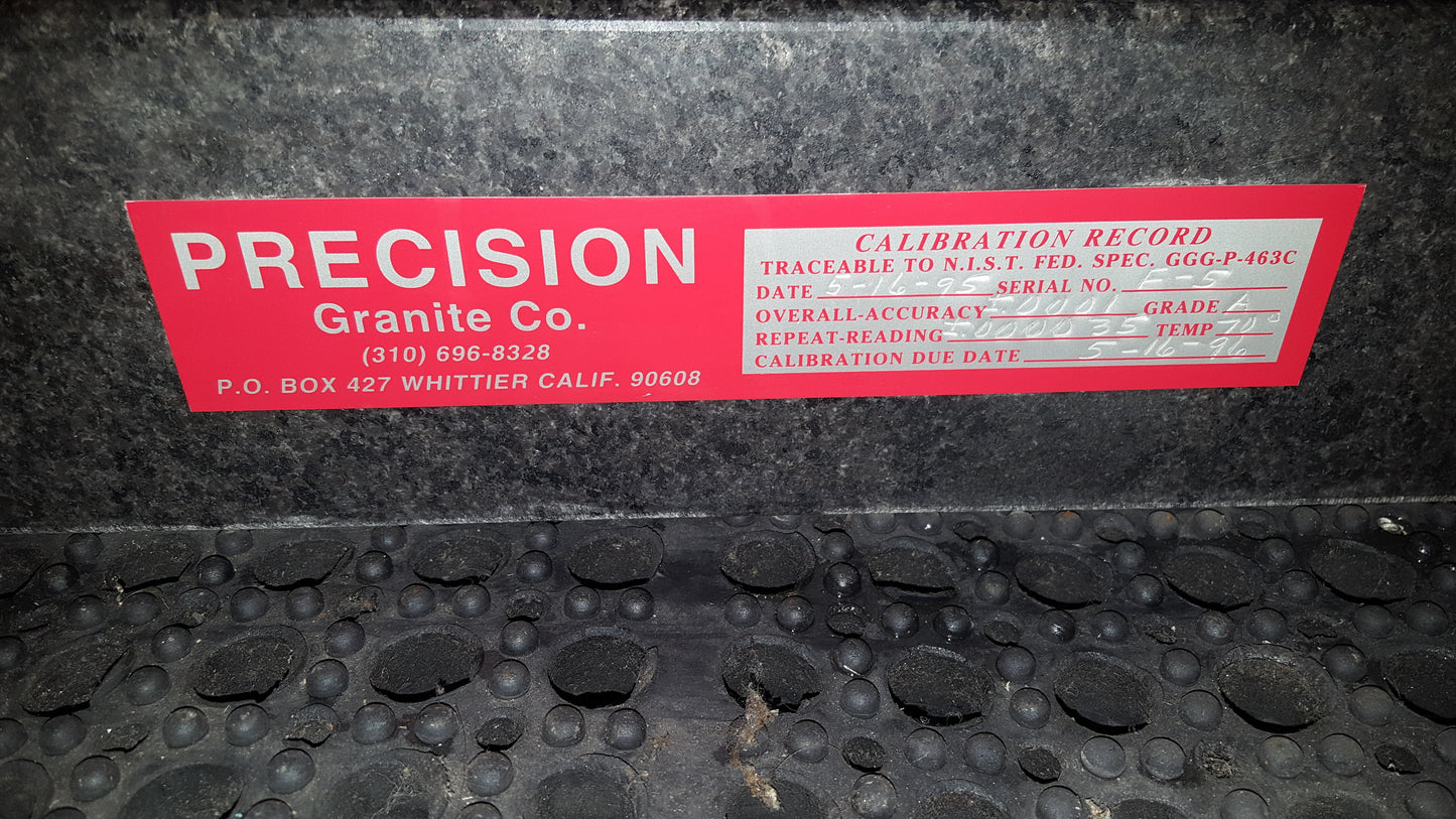 Precision Black Granite Surface Plate For Sale