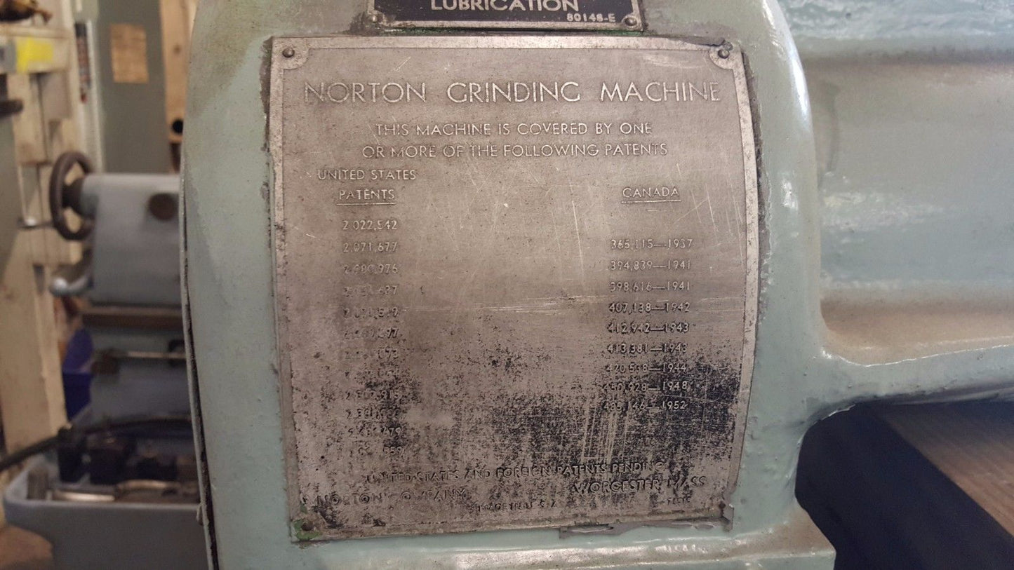 Norton Surface Grinder For Sale