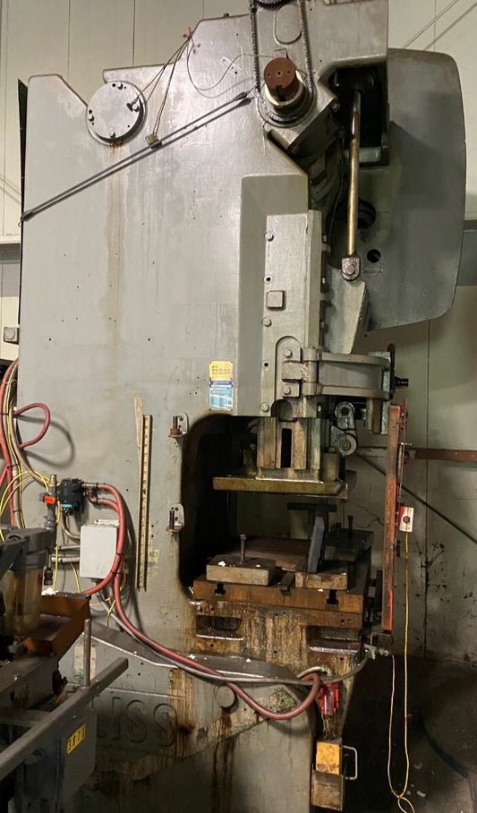 110 Ton Bliss Back Geared O.B.I. Press For Sale