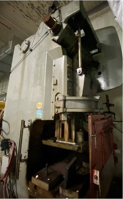 110 Ton Bliss Back Geared O.B.I. Press For Sale