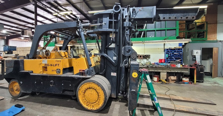 50,000 lbs / 70,000 lbs Royal RNL-5070 Forklifts For Sale (Two Available)