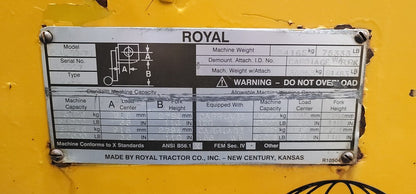 50,000 lbs / 70,000 lbs Royal RNL-5070 Forklifts For Sale (Two Available)