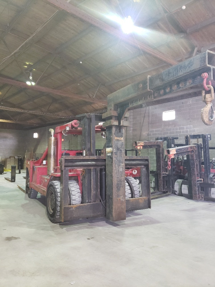 80,000 lb Bristol Riggers Special Forklift For Sale