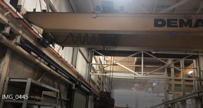 10 Ton Demag Overhead Bridge Crane For Sale
