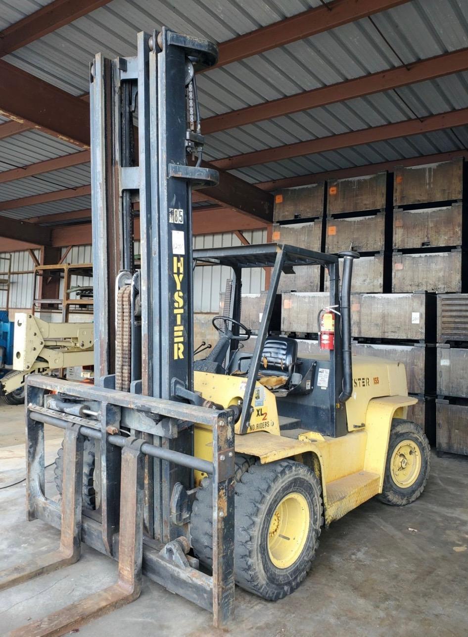 15,500 lb Hyster Air Tire Forklift For Sale