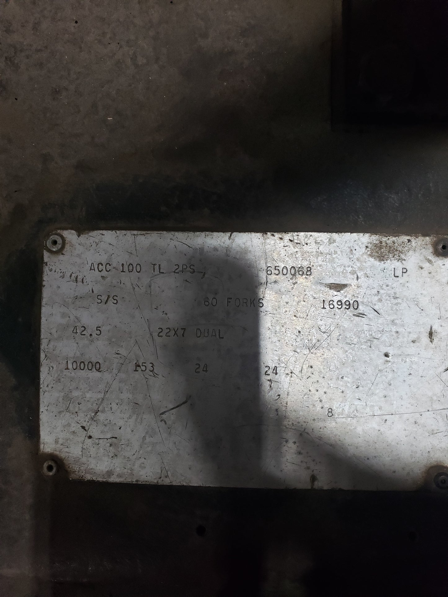 10,000 lb Kalmar - Allis Chalmers Forklift For Sale