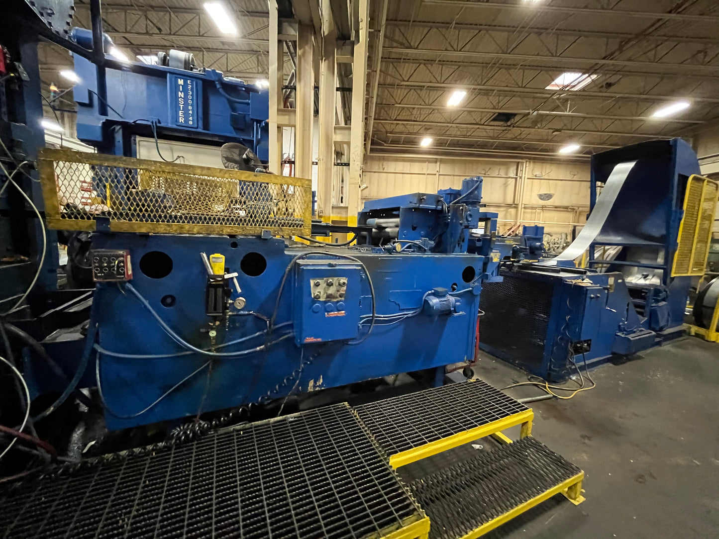 300 Ton Minster Straight Side Press For Sale
