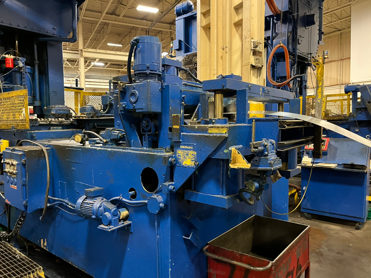 300 Ton Minster Straight Side Press For Sale