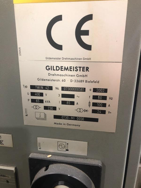 Gildemeister Model Twin 42 CNC Lathe For Sale
