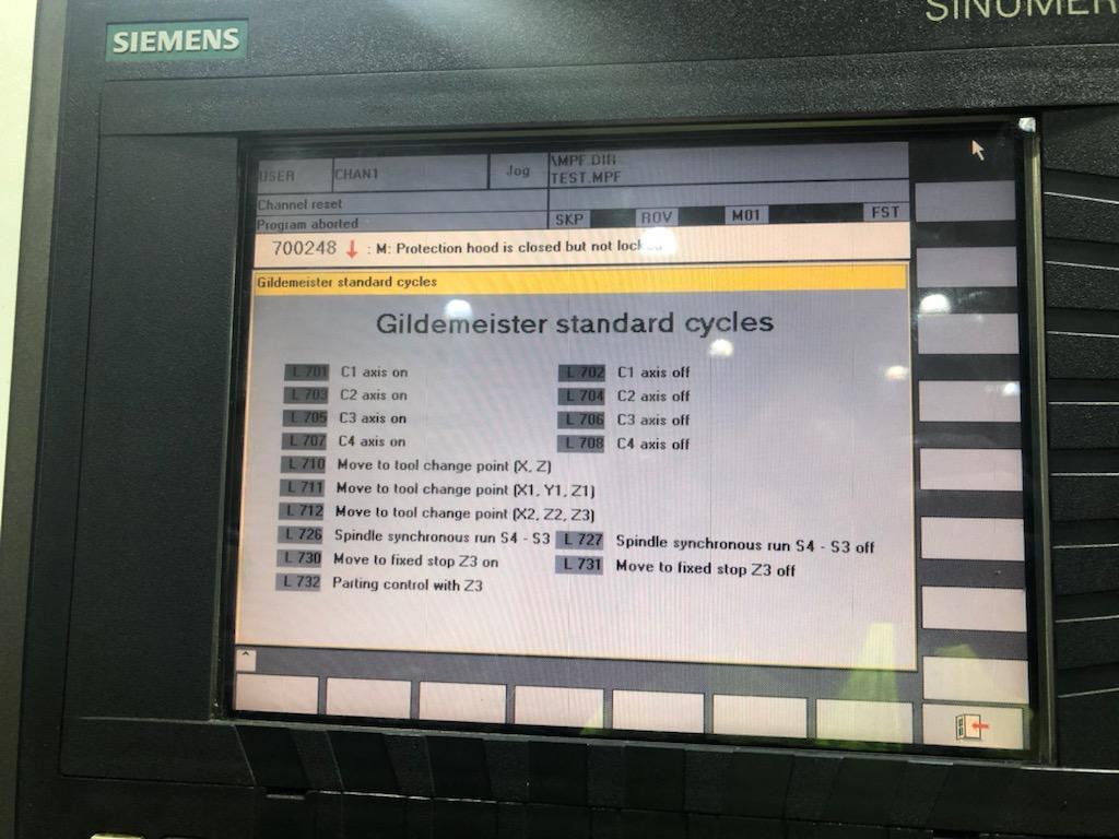 Gildemeister Model Twin 42 CNC Lathe For Sale