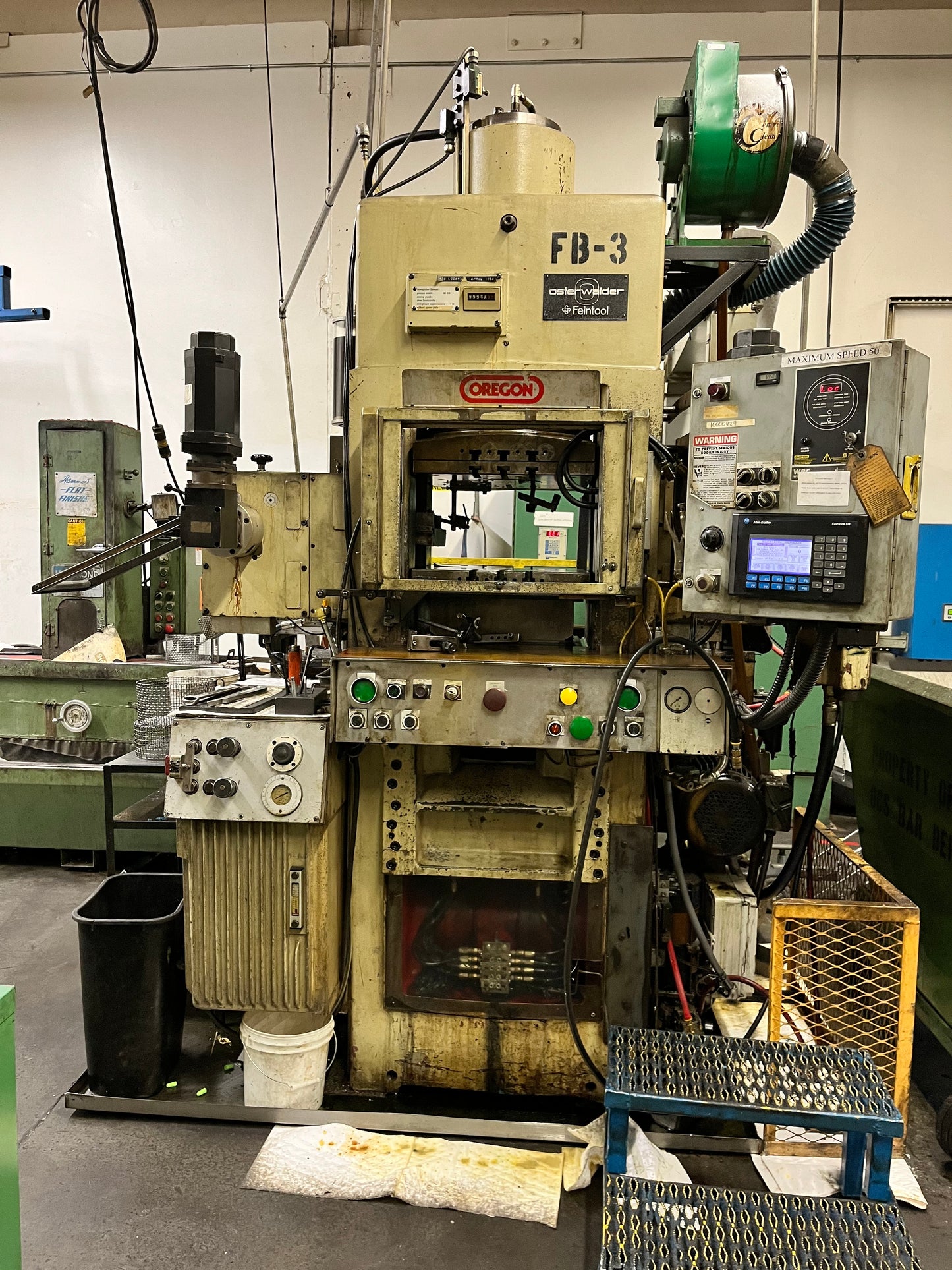 160 Ton Feintool Fine Blanking Press For Sale