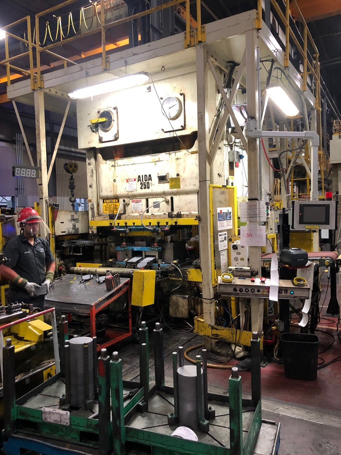 275 Ton Aida Gap Frame Press For Sale