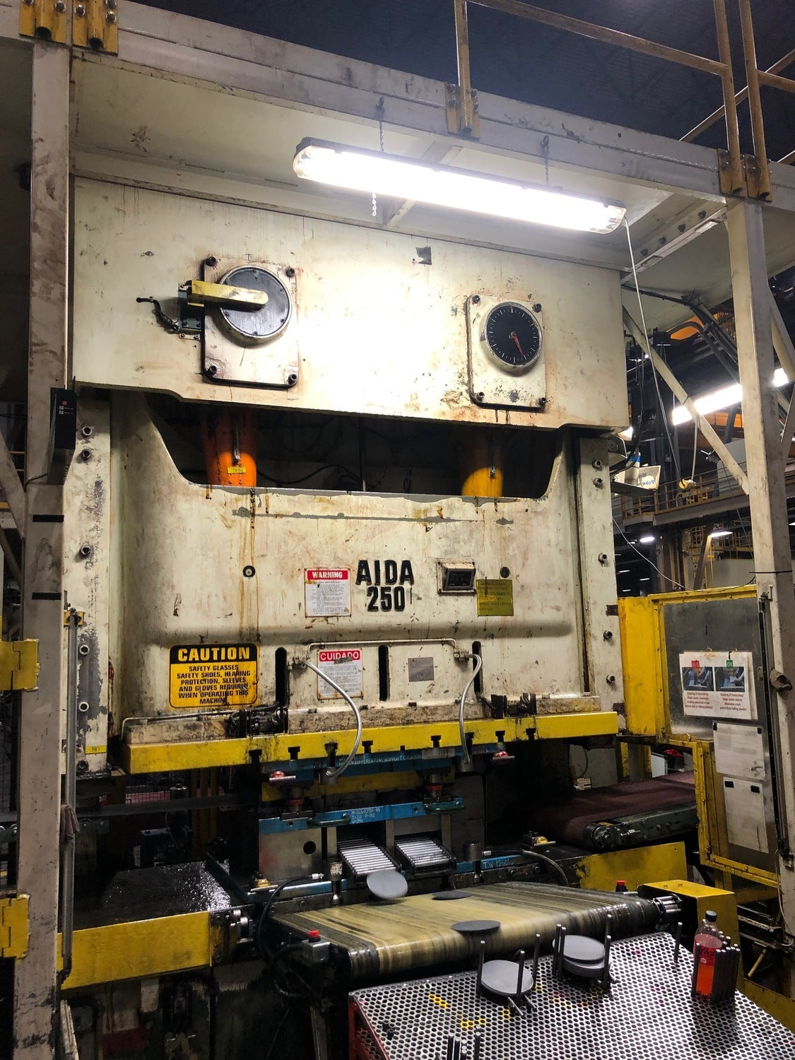 275 Ton Aida Gap Frame Press For Sale