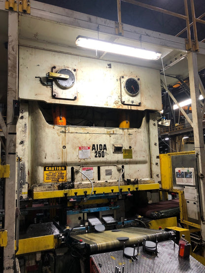 275 Ton Aida Gap Frame Press For Sale